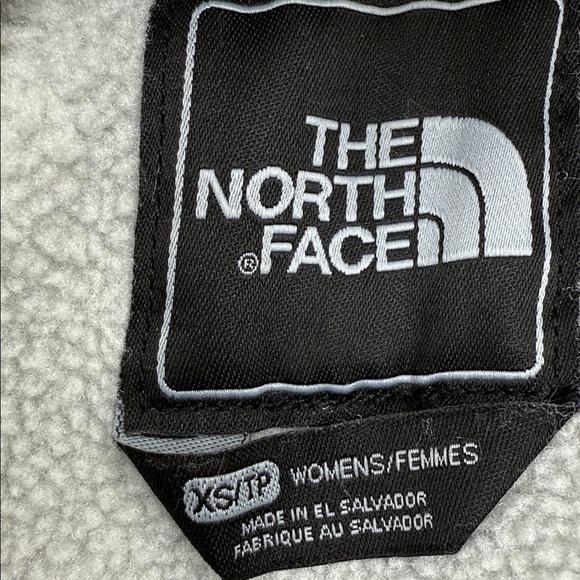 The North Face Denali Fleece Jacket Grey Plaid Sz XS Polartec Full Zip Gorpcore - Picture 12 of 15